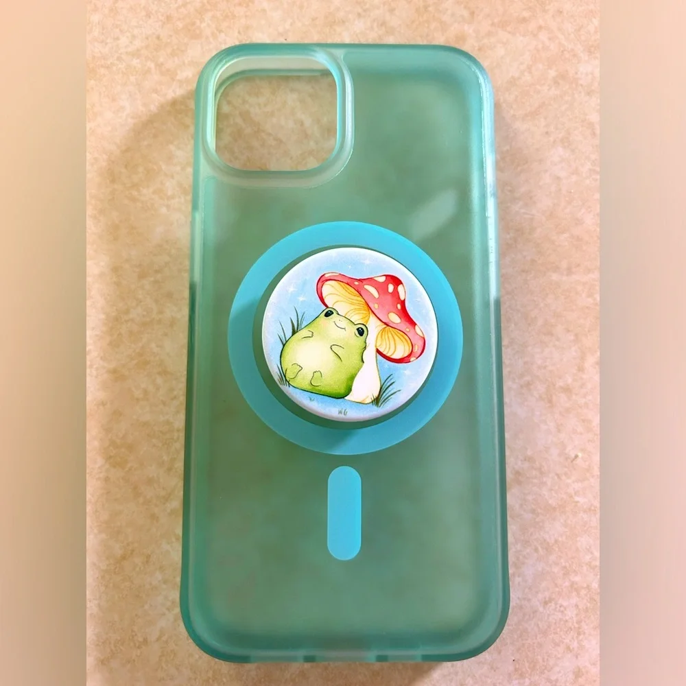 I Phone case for I Phone 7 and finger holder